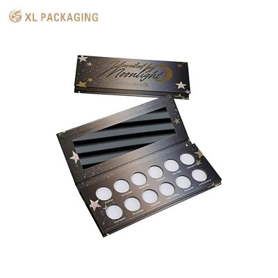 China Cosmetic Empty Palette Box Eyeshadow Palette Packaging Box Waterproof Cardboard For Makeup Cosmetics for sale