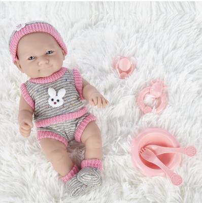 China 12 Inch Cute Reborn Baby Play Interactive Newborn Simulation - Doll Toy for sale