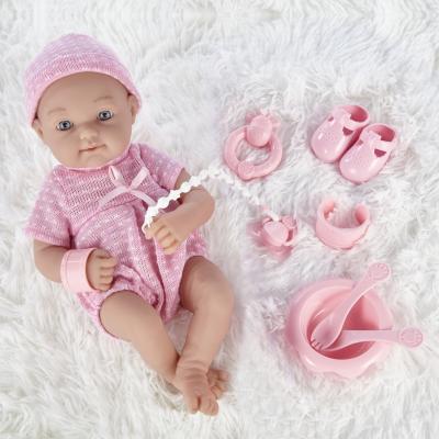 China 2022 Interactive New Design 14 Inch Soft Baby - Realistic Newborn Baby Doll Toy for sale