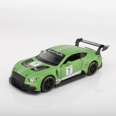 China Children's Alloy Toy Simulation Gt 3 Pull Back Toy Car Diecast Racing Model 'S Toy Car for sale