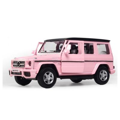 China 1:36 Diecast Model Toy Car Mini Alloy Car Model Pink 'S Toy Car Ornaments Children' for sale