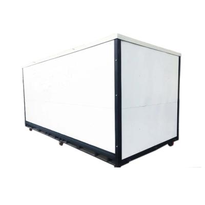 China 10ft Industrial Metal Customized Mobile Folding Storage Container Project for sale