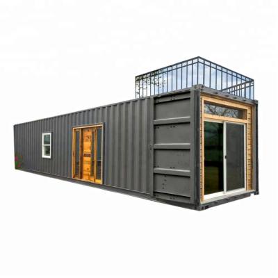 China Modern Luxury Customized 40ft Container Home / Marketplace With Furniture for sale