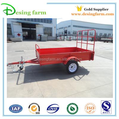 China Australia Farm Tractor Trailer Powder Coating Car Trailer Small On Hot Sale for sale