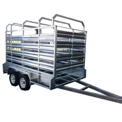 China Car trailer factory direct transport livestock truck trailer for sale