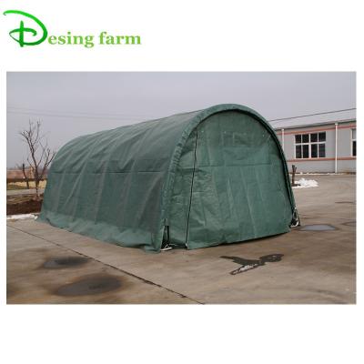 China Outdoor Metal PE PVC Car Parking Awning Tent With Garage Tent for sale