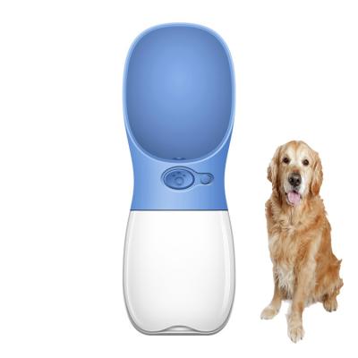 China Amazon Best Seller Stored Online Shopping Pet Supplies Cat Pet Dog Water Bottle Outdoor BPA Free Pet Portable Travel Drinking Bottle for sale