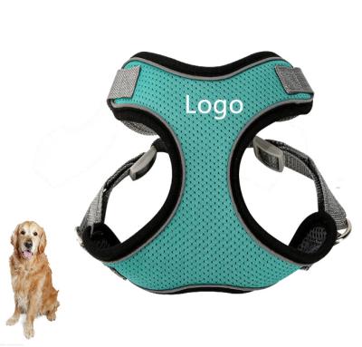 China Amazon Hit Store Online Pet Products Stocked Nylon Reflective Dog Accessories Training Pet Leash Harness Vest For Walking Travel for sale