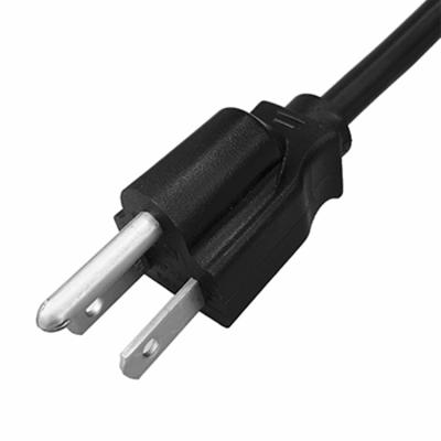 China Consumer Electronics Japan Mains Cord Plug 3-PIN To C5 Left Cord Angle Type AC Plug Wire Cord 7A 125V AC Plug Connector for sale