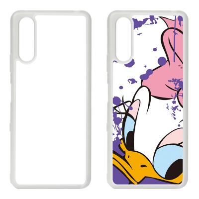 China Custom Printing Blank 2D Diy TPU PC Sublimation Phone Case Anti-fall Prosub Sublimation Case For Sony Xperia 10 for sale