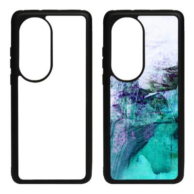 China Anti-fall Prosub sublimation heat printing mobile phone case TPU+PC empty sublimation phone cover for Huawei P50 (P50 pro) for sale