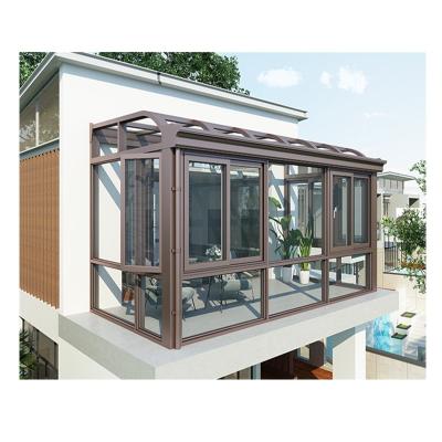 China Traditional Made In Smart Glass Houses Best Selling Styile Modular Glass House And Modern Arc Sunroom New Quality 3Storey Glass House for sale