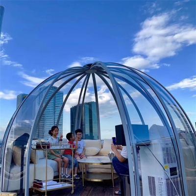 China Easily Assemble / High Toughness / Windproof / Waterproof Igloo Tent Geodesic Dome Customized Luxury Geodesic Dome Tent Best Selling Luxury Tent House for sale