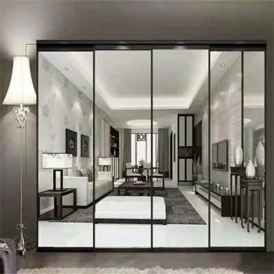 China Modern Modern Designs Shrink Aluminum Folding Door Soundproof Folding Storm Door for sale