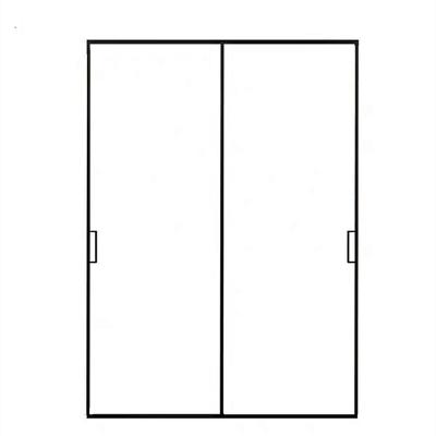 China Modern Standard Sliding Bathroom Door Metal Double Glass Interior Sliding Door for sale