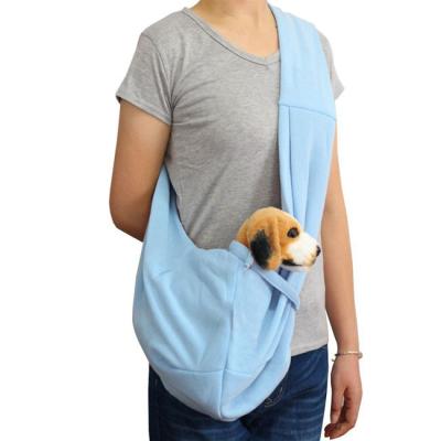 China Sustainable Pet Carrier Cat Dog Small Animal Portable Backpack Bag Diagonal Sling Front Travel Tote Shoulder Bag for sale