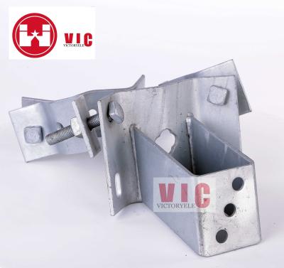 China Overhead Line Accessories Vic Transformet Pole Mounting Bracket For Line Pole Hardware for sale