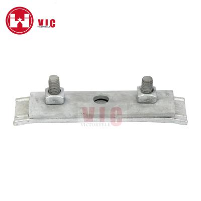 China Overhead Line Hardware PG Line Clamp Parallel Groove Cable Wire Suspension Accessories Pole Clamp for sale