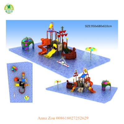 China Commercial water park child amusement park project water park game equipment for kids, water slides for sale for sale