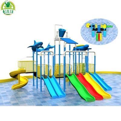 China Water Park Theme Rapids Water Slide/Kids Water Slide Cool Wild Tubes/Big Discount Water Slides QX-SJ10 for sale