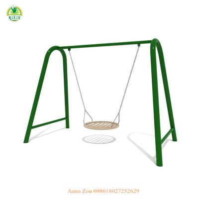 China New Design Metal Outdoor Kids Playground Plastic Kids Swing Set Equipment For Sale for sale