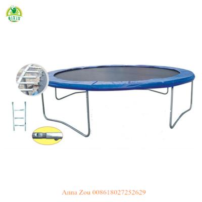 China Without Bungee Protective Net Popular Outdoor Single Big Trampoline, High Quality Folding Trampoline For Sale for sale