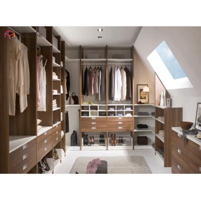 China PANEL walk in wardrobe closet melamine finish and nice wardrobe interior for sale