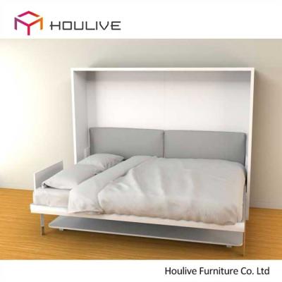 China Space Saving Furniture Wall Mounted Bed With Simple Design Wooden Bed Plywood Bed Designs for sale