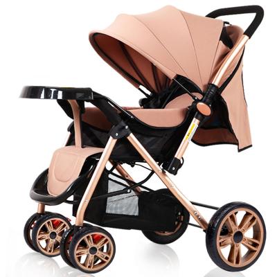 China Cheap Lightweight Baby Stroller Lightweight Foldable Adjustable Infant Pram, Baby Stroller for sale