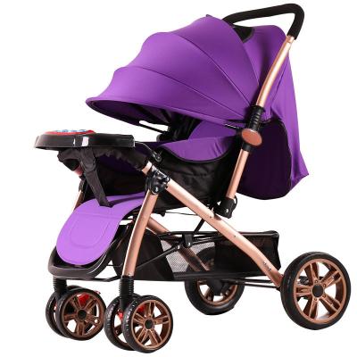 China High Landscape Lightweight Baby Stroller Factory Wholesale Lightweight Foldable Pram 2 In 1 Stroller for sale