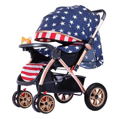 China Lightweight 5 Point Belt Baby Stroller Stroller Travel Safty Lightweight Infant Pram for sale