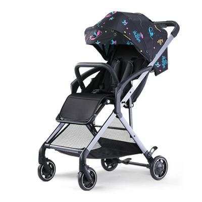 China Lightweight Foldable Pram High Landscape Pram Baby Stroller With Shockproof EVA Wheels for sale