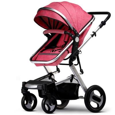 China Travel Luxury High Quality High System Landscape Lightweight Baby Stroller With Rain Cover for sale