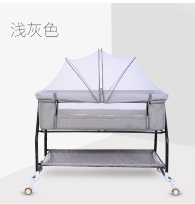 China Durable+adjustable+Mobile Portable Baby Hutch Multifunctional Beside Sleeper OEM Bassinet for sale