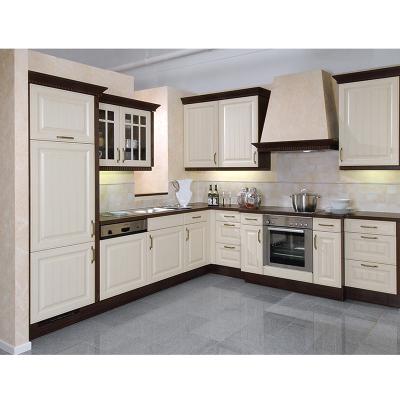 China Modern Wall Cabinets Kitchen Furniture With Glass Doors Plywood Sideboards for sale