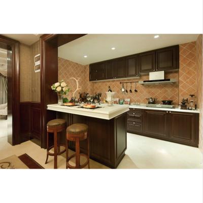 China China Factory Supplier Simple Design Style Kitchen Cabinet Solid Wood Solid Wood for sale