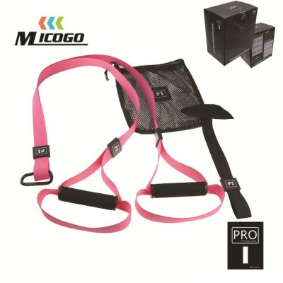 China Universal Trainer Resistance Straps HZP1 Suspension Belt Body Weight Fitness Kit For Home Gym Workout for sale