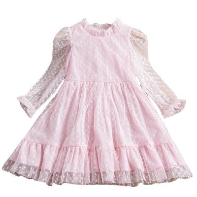 China Wholesale Soft Anti-wrinkle Kids Wears Girl Dress Party Wear Kids Tulle Dress Fluffy Dress For Children for sale