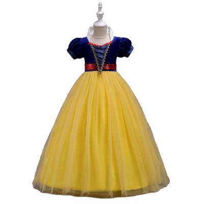 China Breathable Children Dress Long Skirt Christmas Girl Princess Dress Halloween Dress Cosplay for sale