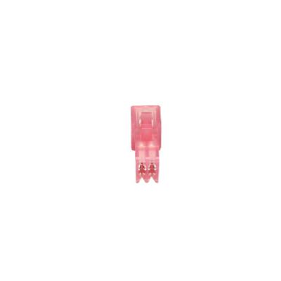 China Power 2.54mm IDC Pink Male Connectors 2.54mm Pitch Male Connector MTA 100 IDC White Connector for sale