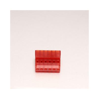 China Red Power 2.54mm Crimp Female Connectors 6P For Amp/Te Connector 2.54mm Pitch Female Connector for sale