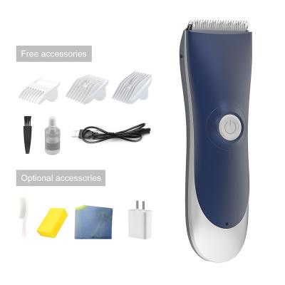 China Rechargeable Car Electric Shaver Low Noise Professional Trimmer Body Hair Trimmer For Men for sale