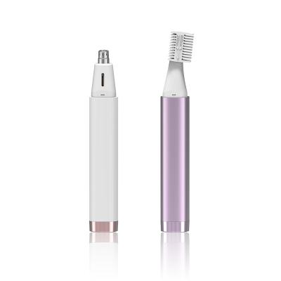 China 1 Pcs Portable Manual Car Nose Hair Trimmer Shaver Hair Nose Trimmer 3In1 Usb Manual Nose Trimmer Lz666 for sale