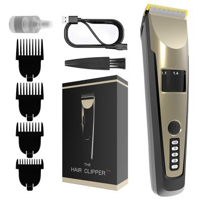 China Professional Waterproof Full Body USB Cordless Rechargeable Beard Trimmer and Trimmer for Men for sale