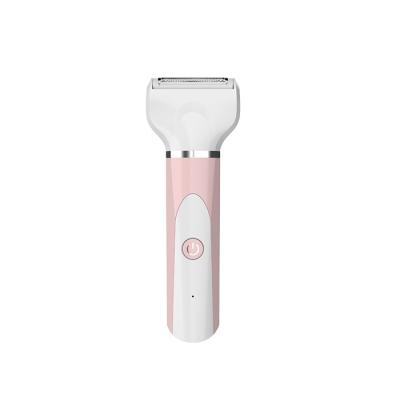 China Car Lady Shaver Nose Hair Trimmer Eyebrow Bikini Trimmer Waterproof Rechargeable Shaver For Face for sale