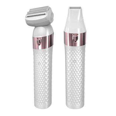 China Lady Shaver Razor Bikini Trimmer Cordless Electric Hair Trimmer Hair Removal Car Women Personal Women Trimmer for sale