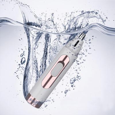 China Car 3 in 1 Professional Rechargeable USB Eyebrow Nose Ear Hair Cutting Machine Trimmer Trimmer for Women for sale