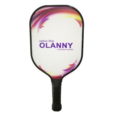 China Pickleball Sport Factory Price Full Carbon Customized Tournament Pickleball Paddle for sale