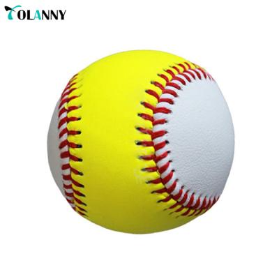 China Wholesale Eco-friendly Durable PVC Color Baseball Custom Training Ball From Best Seller PVC for sale