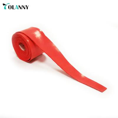 China Eco-friendly Pu+nonwoven newcomer custom logo and anti-slip color tennis grip overgrip for sale